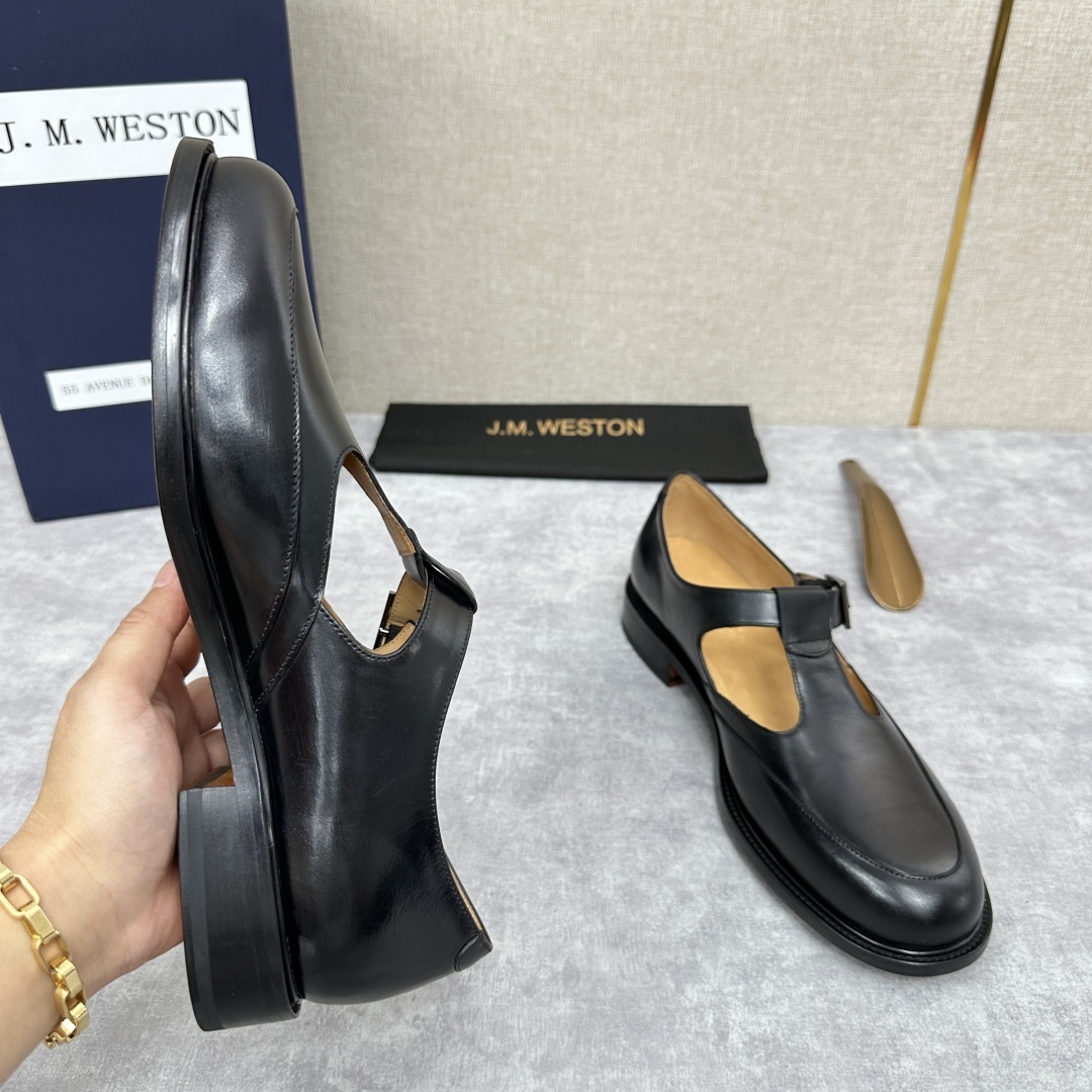 💋💍J.M.Westo*n 威士-顿 品牌经典 180 系列乐福鞋皮鞋 法国顶级皮鞋品牌