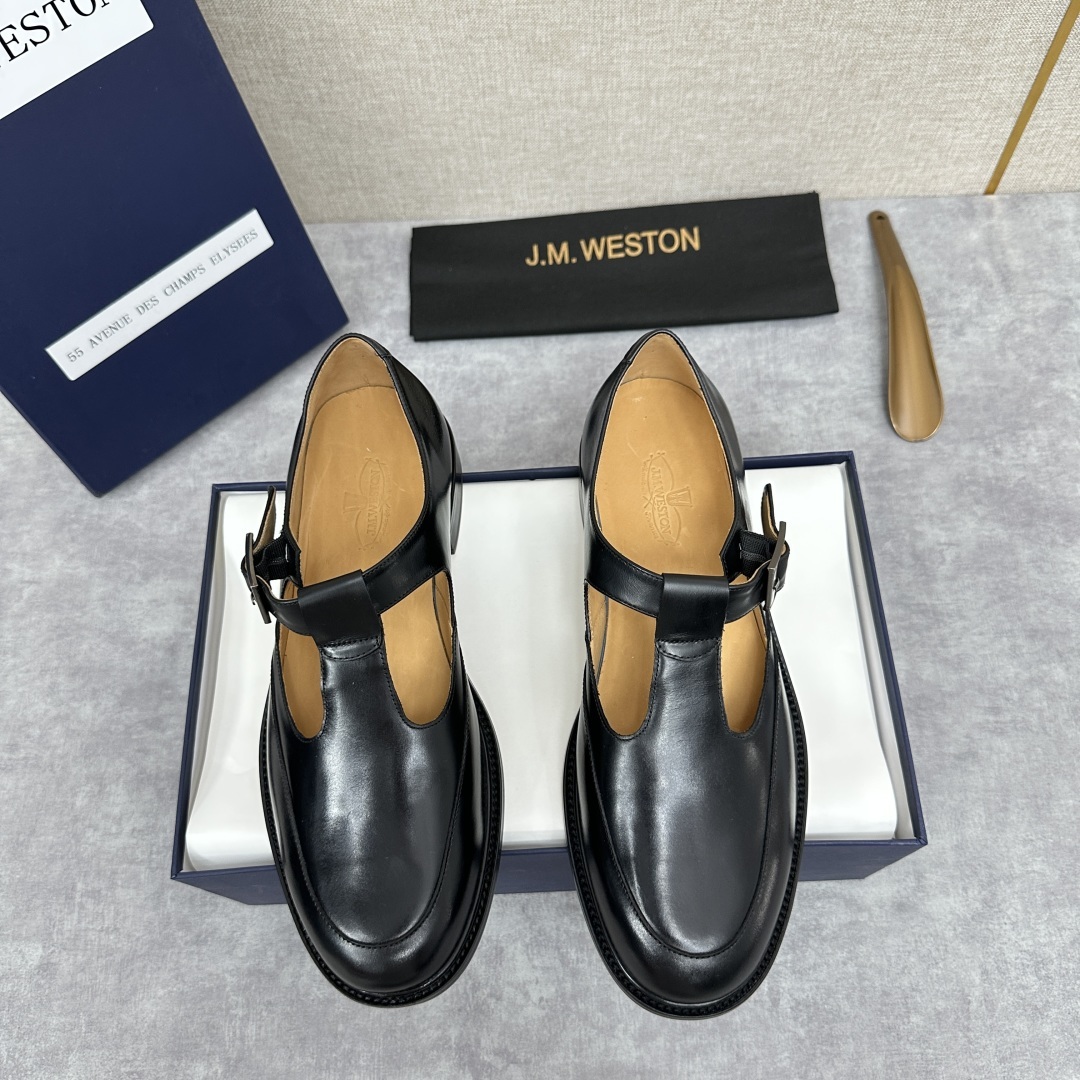 💋💍J.M.Westo*n 威士-顿 品牌经典 180 系列乐福鞋皮鞋 法国顶级皮鞋品牌