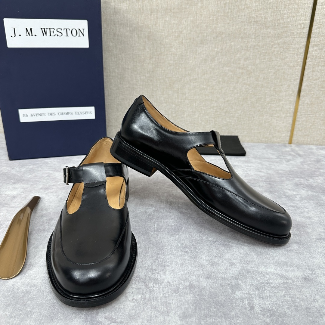 💋💍J.M.Westo*n 威士-顿 品牌经典 180 系列乐福鞋皮鞋 法国顶级皮鞋品牌