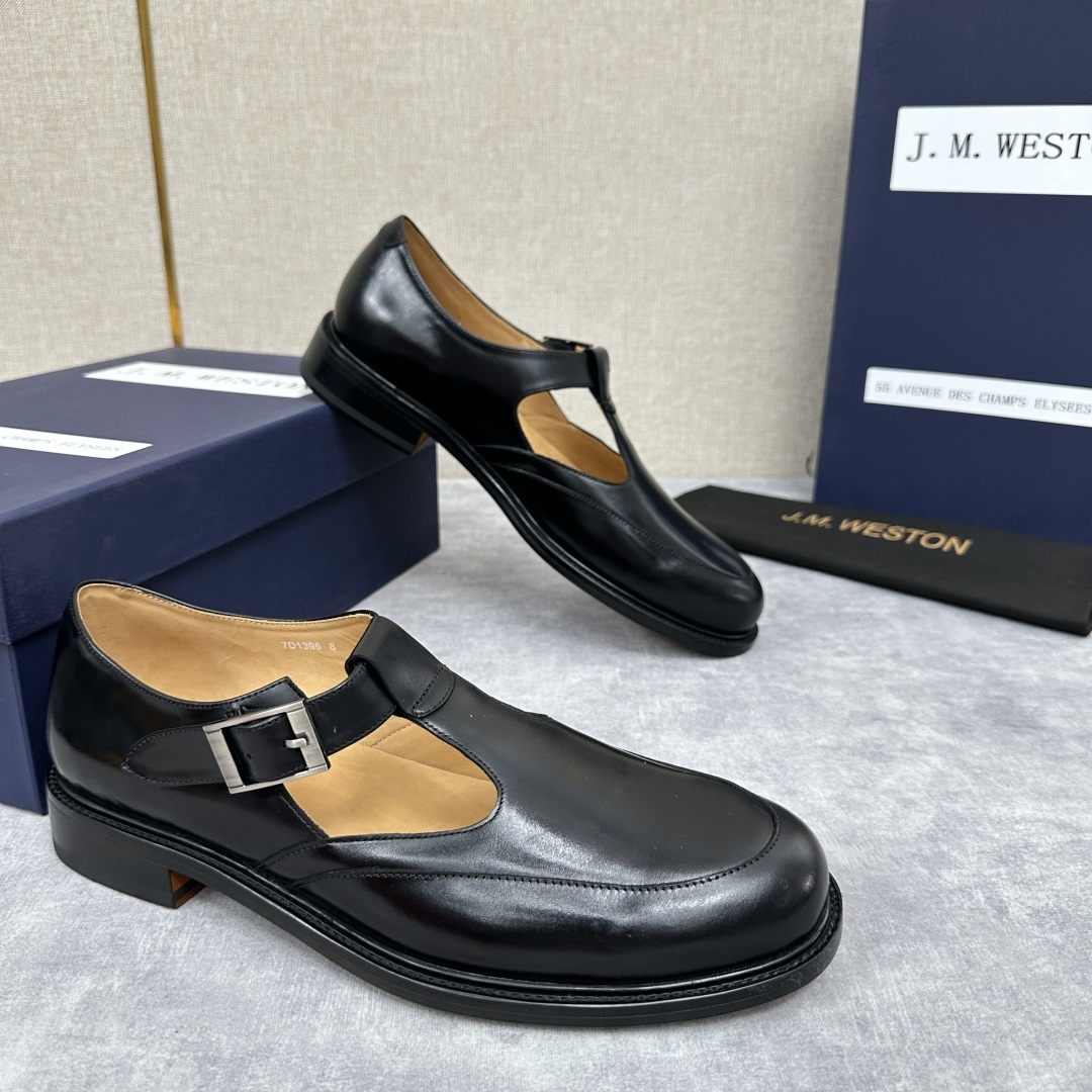 💋💍J.M.Westo*n 威士-顿 品牌经典 180 系列乐福鞋皮鞋 法国顶级皮鞋品牌