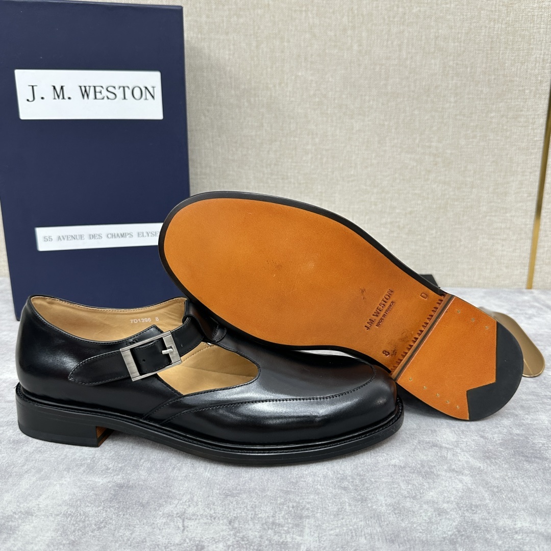 💋💍J.M.Westo*n 威士-顿 品牌经典 180 系列乐福鞋皮鞋 法国顶级皮鞋品牌