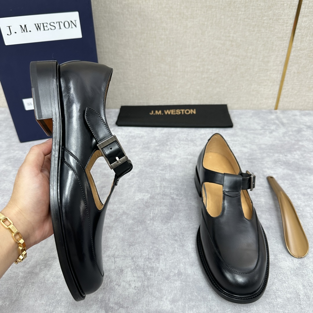 💋💍J.M.Westo*n 威士-顿 品牌经典 180 系列乐福鞋皮鞋 法国顶级皮鞋品牌