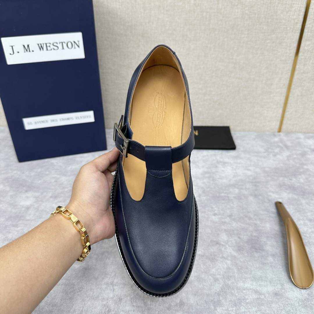 💋💍J.M.Westo*n 威士-顿 品牌经典 180 系列乐福鞋皮鞋 法国顶级皮鞋品牌