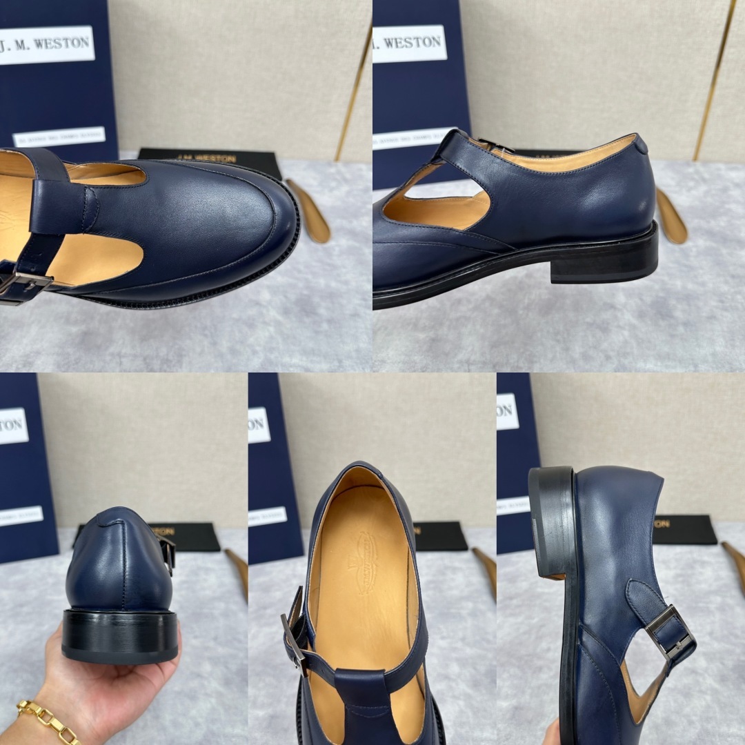 💋💍J.M.Westo*n 威士-顿 品牌经典 180 系列乐福鞋皮鞋 法国顶级皮鞋品牌