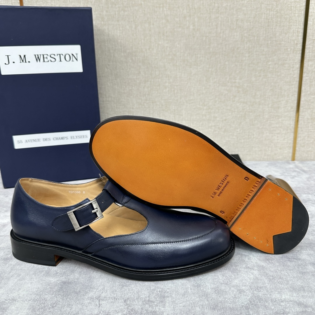 💋💍J.M.Westo*n 威士-顿 品牌经典 180 系列乐福鞋皮鞋 法国顶级皮鞋品牌