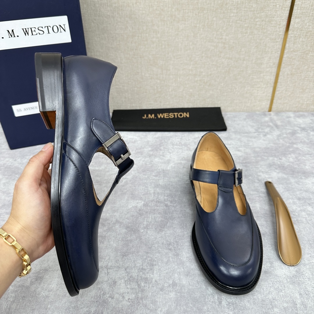 💋💍J.M.Westo*n 威士-顿 品牌经典 180 系列乐福鞋皮鞋 法国顶级皮鞋品牌