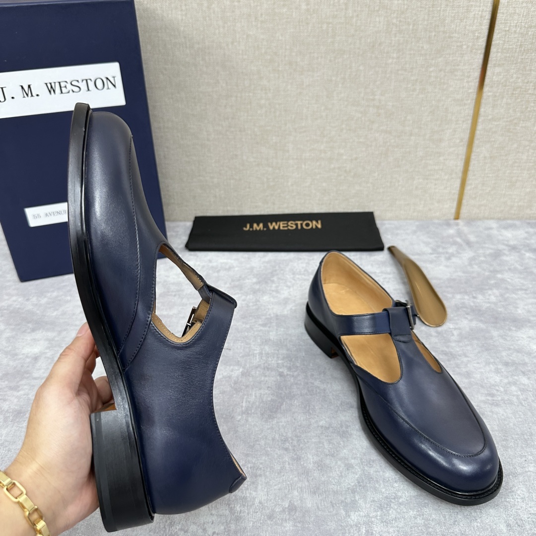 💋💍J.M.Westo*n 威士-顿 品牌经典 180 系列乐福鞋皮鞋 法国顶级皮鞋品牌