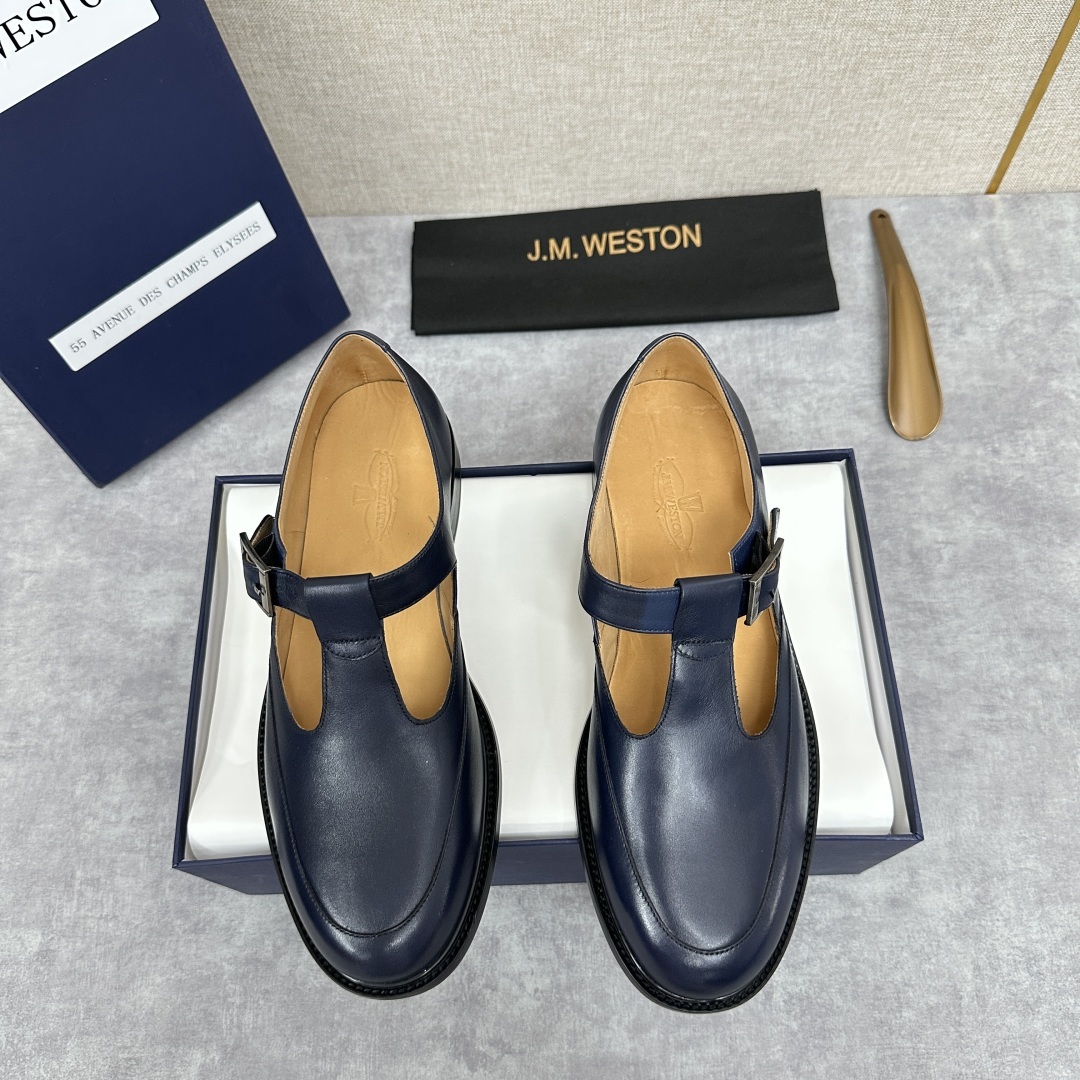 💋💍J.M.Westo*n 威士-顿 品牌经典 180 系列乐福鞋皮鞋 法国顶级皮鞋品牌