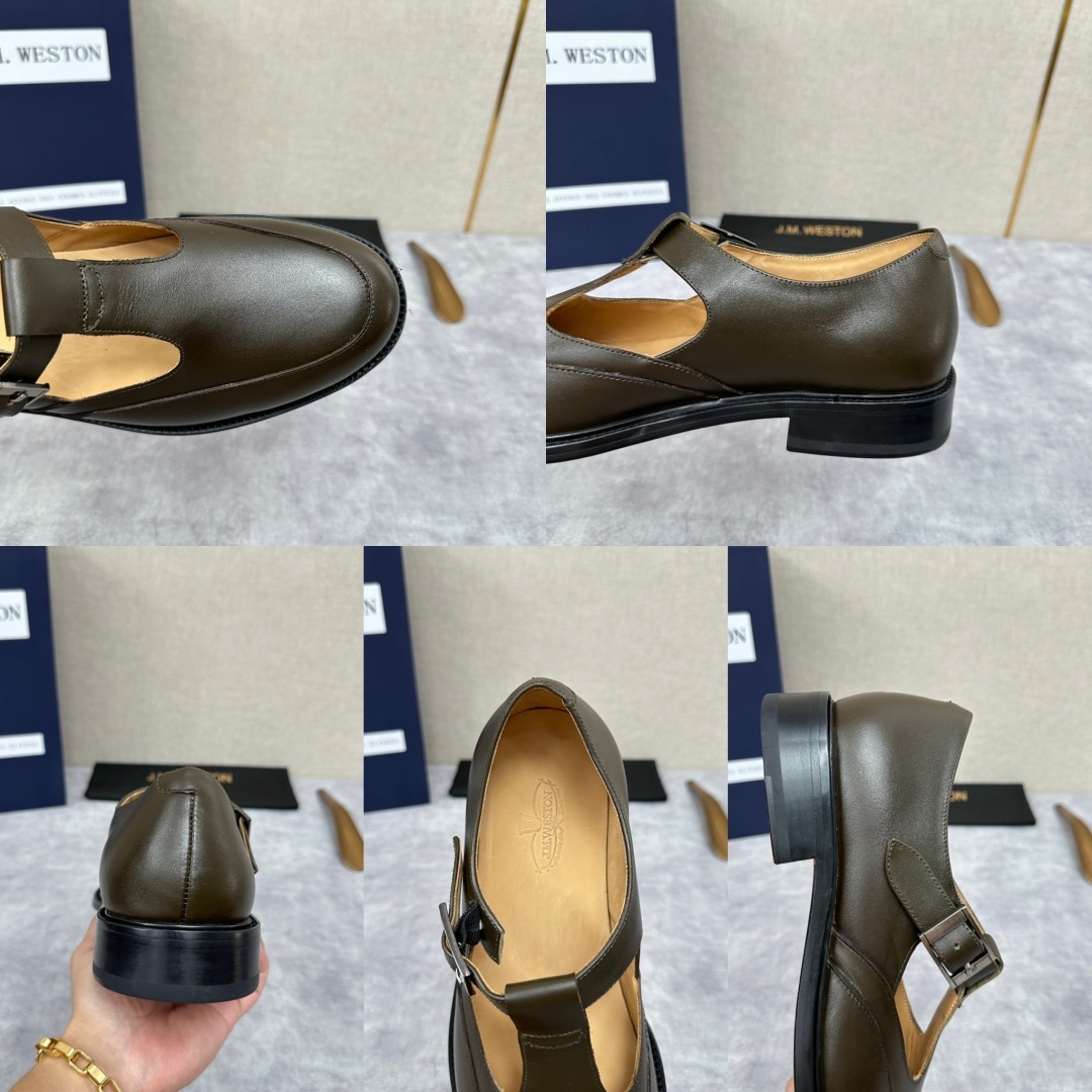 💋💍J.M.Westo*n 威士-顿 品牌经典 180 系列乐福鞋皮鞋 法国顶级皮鞋品牌