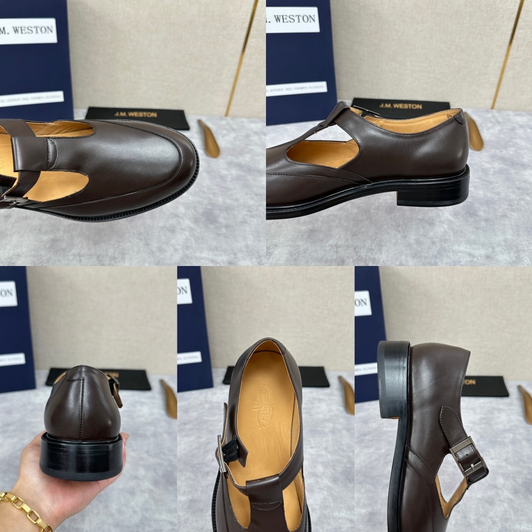 💋💍J.M.Westo*n 威士-顿 品牌经典 180 系列乐福鞋皮鞋 法国顶级皮鞋品牌