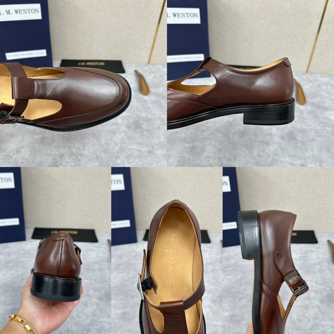 💋💍J.M.Westo*n 威士-顿 品牌经典 180 系列乐福鞋皮鞋 法国顶级皮鞋品牌