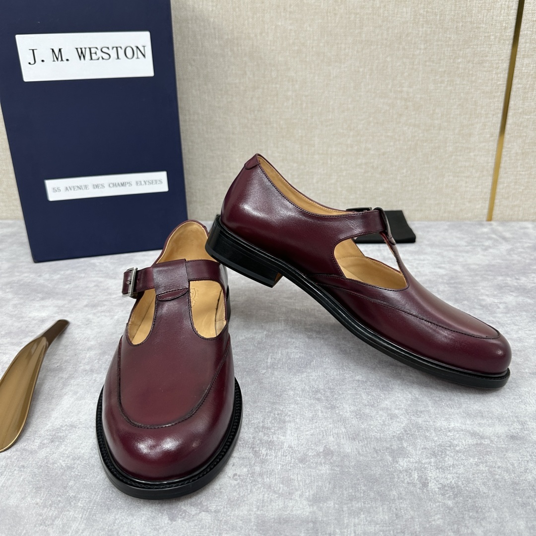 💋💍J.M.Westo*n 威士-顿 品牌经典 180 系列乐福鞋皮鞋 法国顶级皮鞋品牌