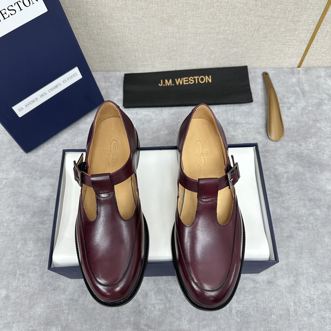 💋💍J.M.Westo*n 威士-顿 品牌经典 180 系列乐福鞋皮鞋 法国顶级皮鞋品牌