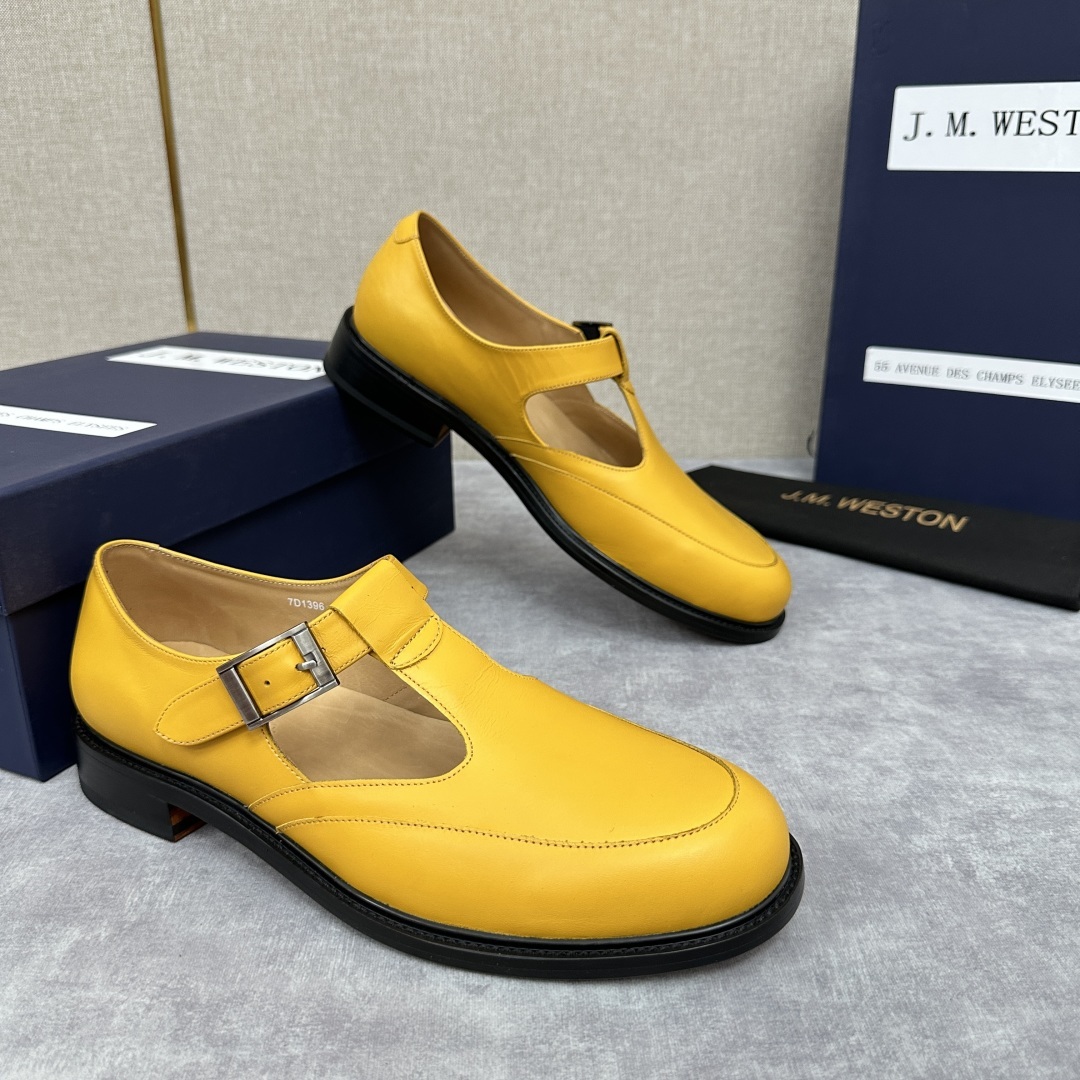 💋💍J.M.Westo*n 威士-顿 品牌经典 180 系列乐福鞋皮鞋 法国顶级皮鞋品牌