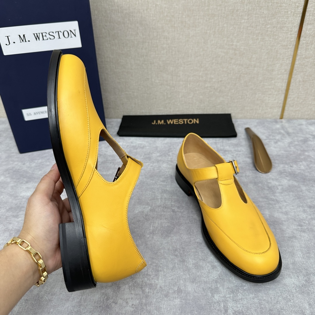 💋💍J.M.Westo*n 威士-顿 品牌经典 180 系列乐福鞋皮鞋 法国顶级皮鞋品牌