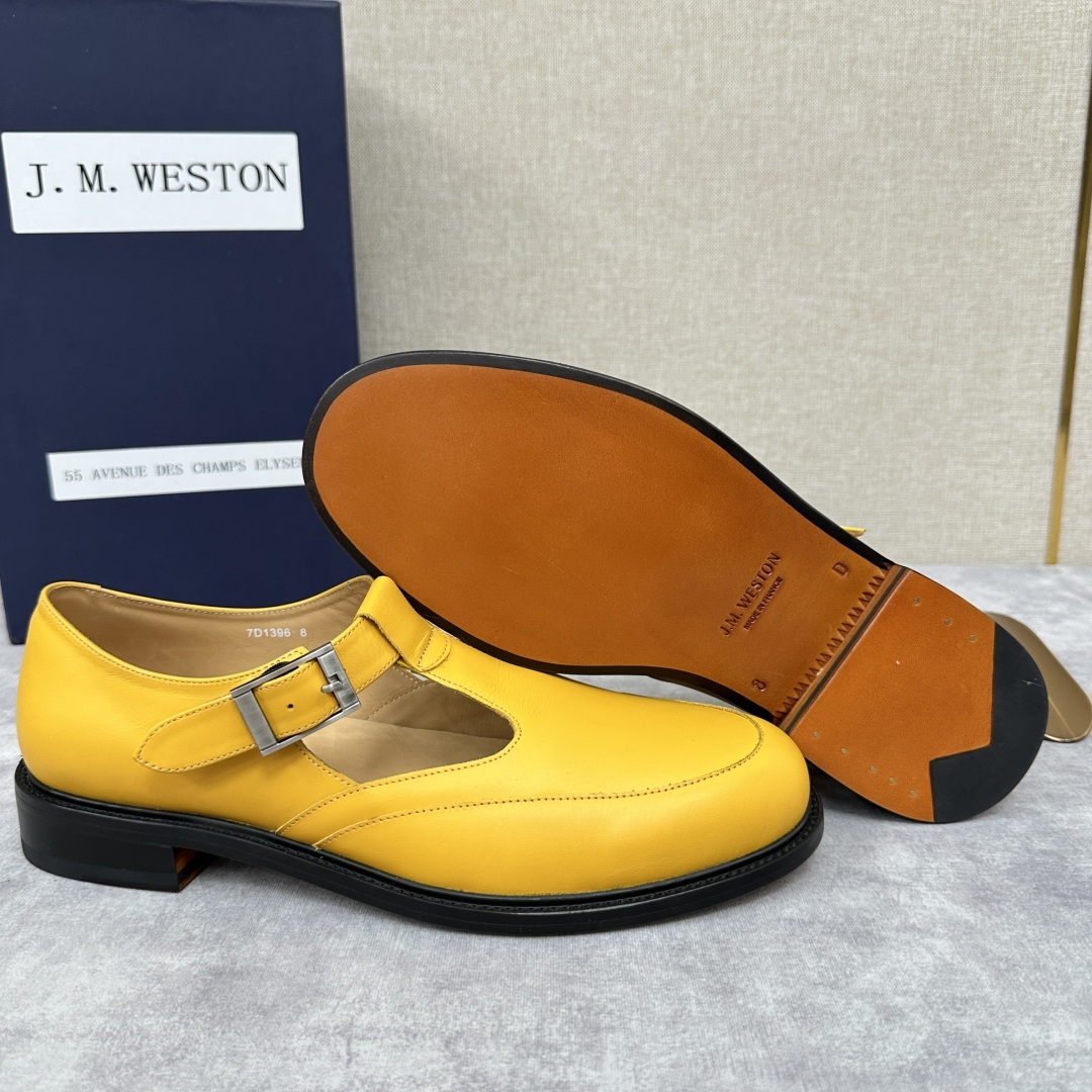 💋💍J.M.Westo*n 威士-顿 品牌经典 180 系列乐福鞋皮鞋 法国顶级皮鞋品牌