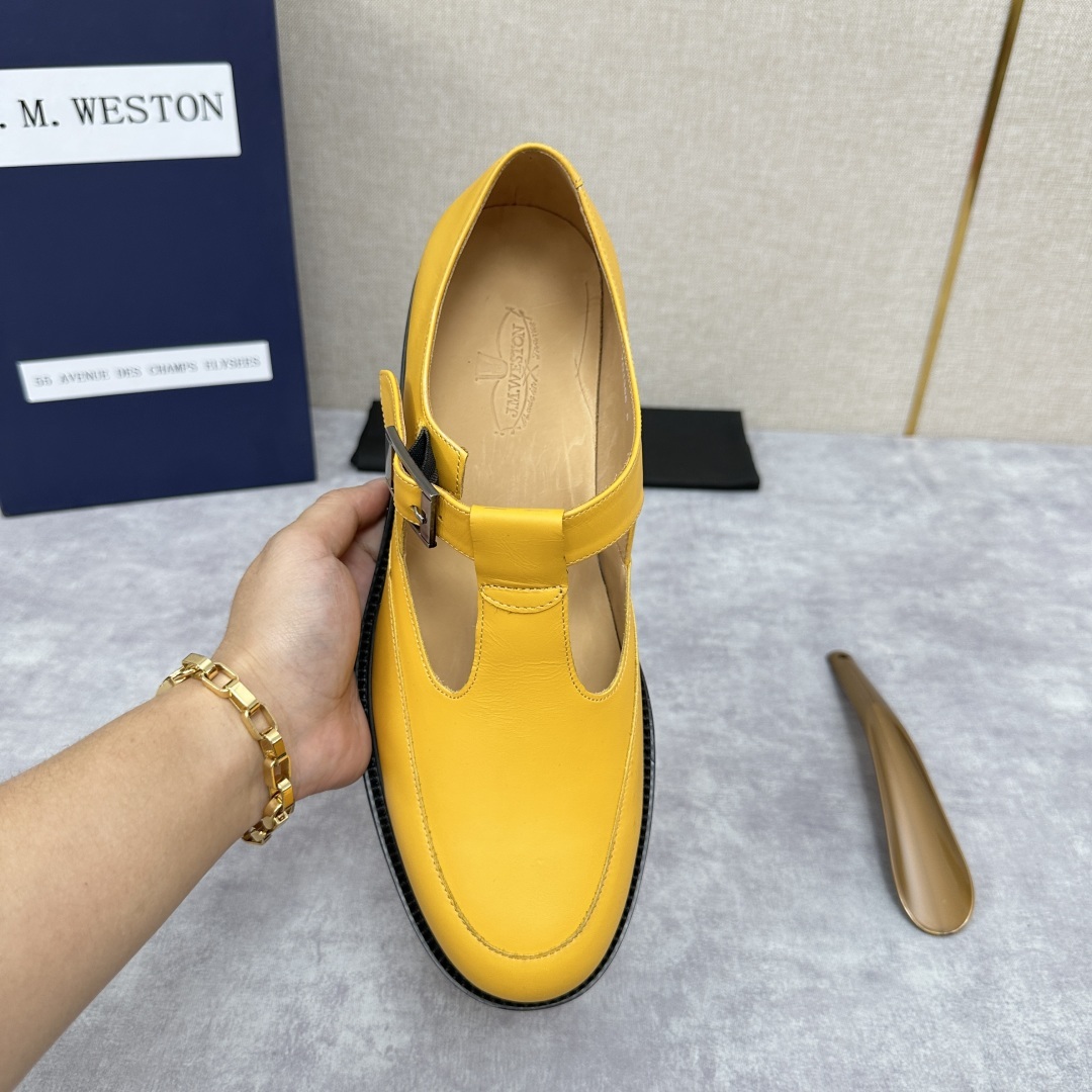 💋💍J.M.Westo*n 威士-顿 品牌经典 180 系列乐福鞋皮鞋 法国顶级皮鞋品牌