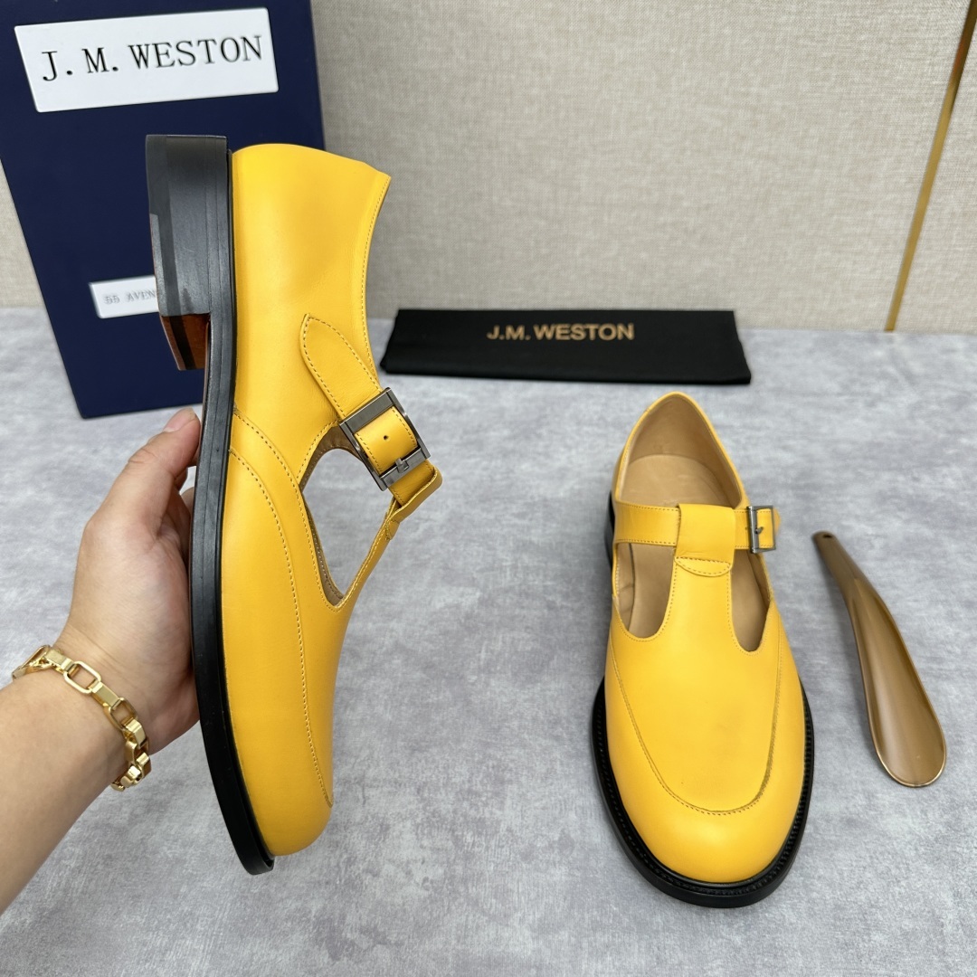 💋💍J.M.Westo*n 威士-顿 品牌经典 180 系列乐福鞋皮鞋 法国顶级皮鞋品牌
