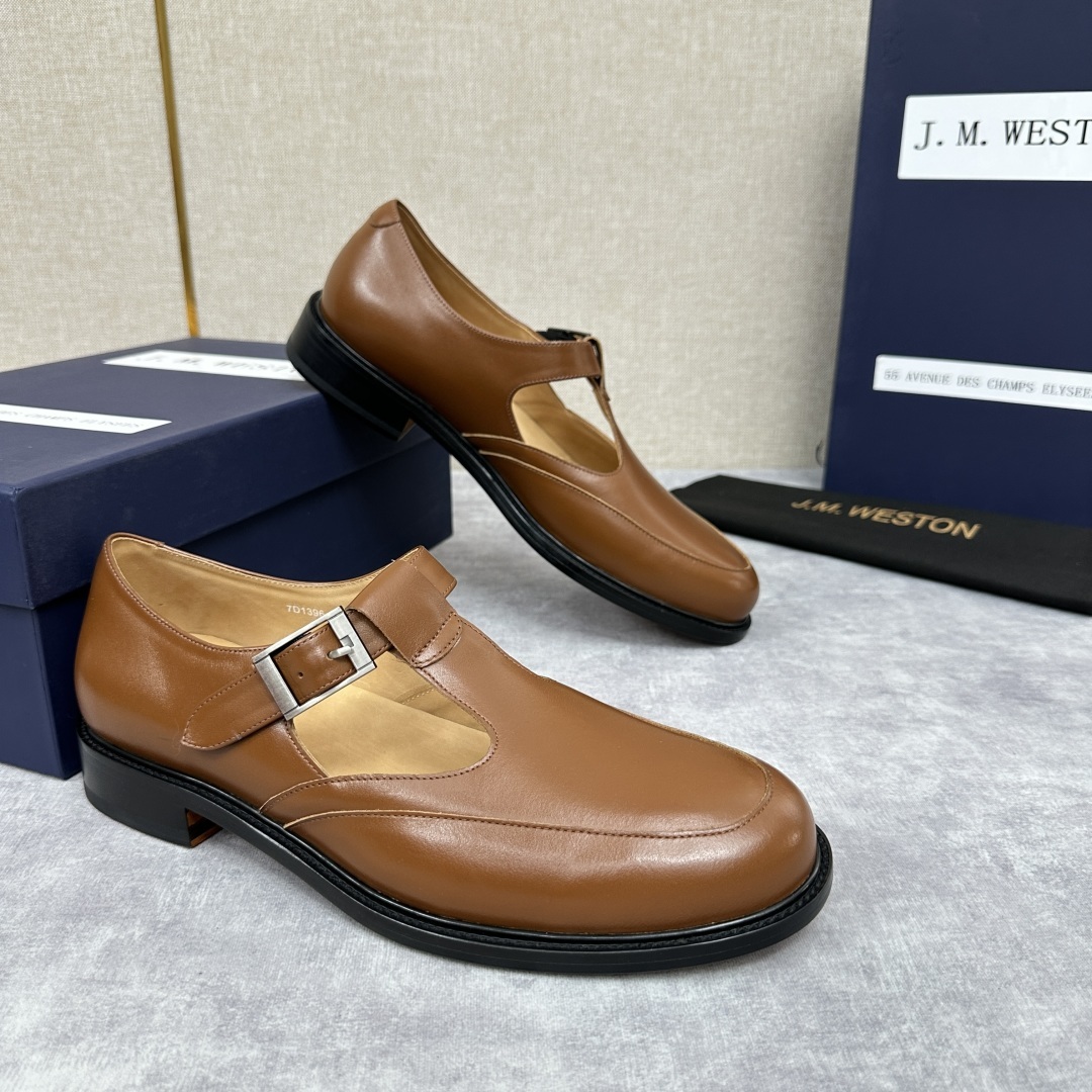 💋💍J.M.Westo*n 威士-顿 品牌经典 180 系列乐福鞋皮鞋 法国顶级皮鞋品牌