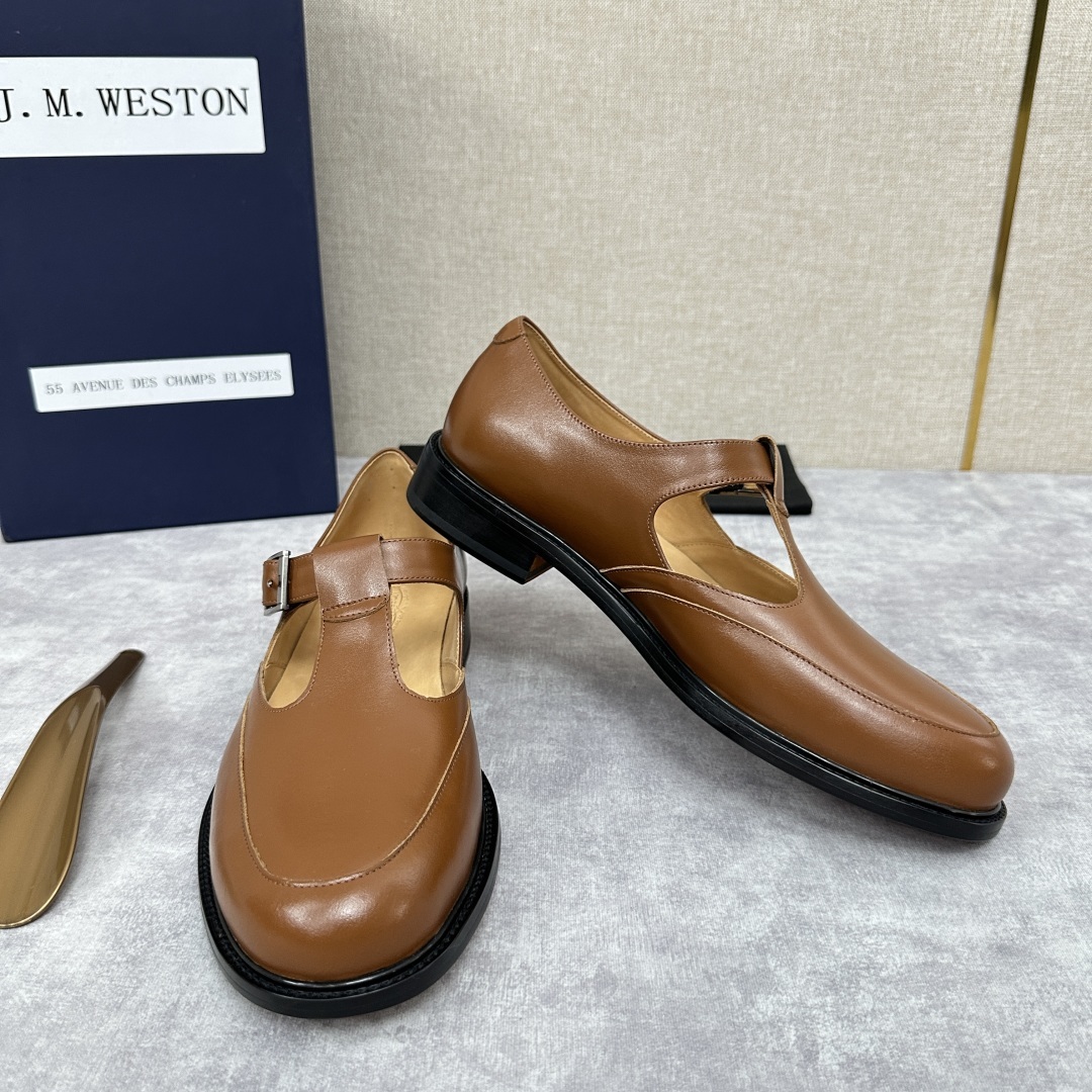 💋💍J.M.Westo*n 威士-顿 品牌经典 180 系列乐福鞋皮鞋 法国顶级皮鞋品牌