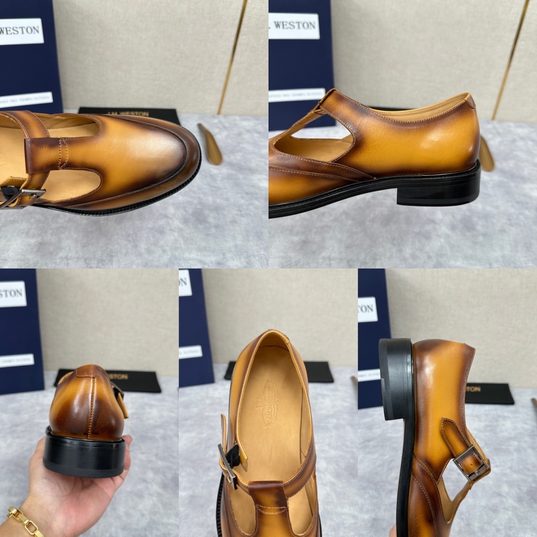 💋💍J.M.Westo*n 威士-顿 品牌经典 180 系列乐福鞋皮鞋 法国顶级皮鞋品牌