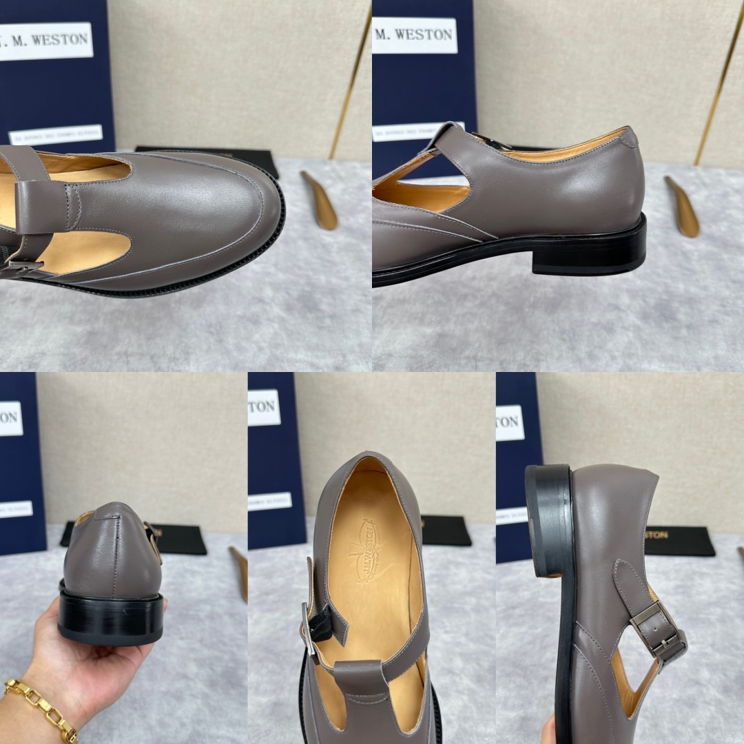 💋💍J.M.Westo*n 威士-顿 品牌经典 180 系列乐福鞋皮鞋 法国顶级皮鞋品牌