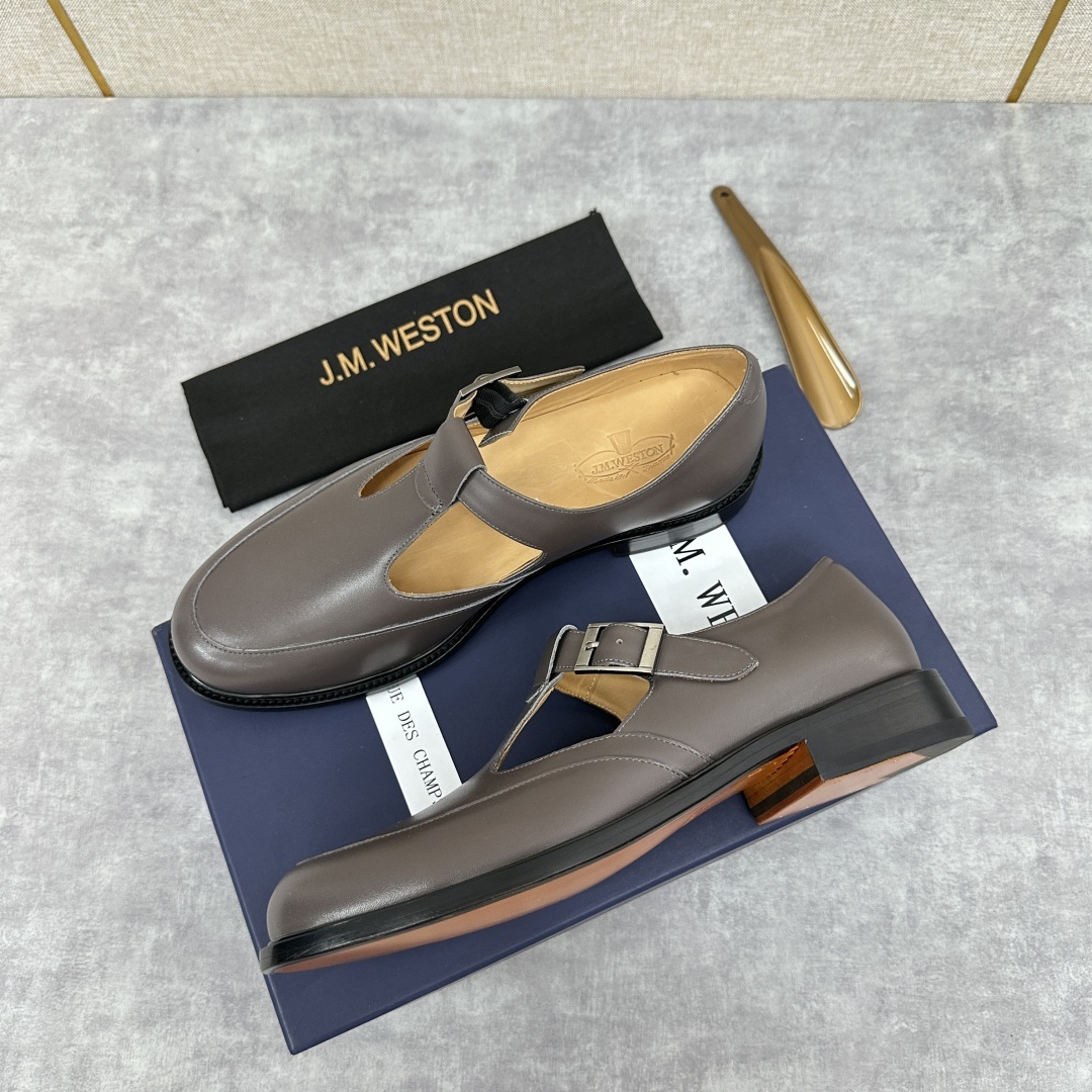 💋💍J.M.Westo*n 威士-顿 品牌经典 180 系列乐福鞋皮鞋 法国顶级皮鞋品牌