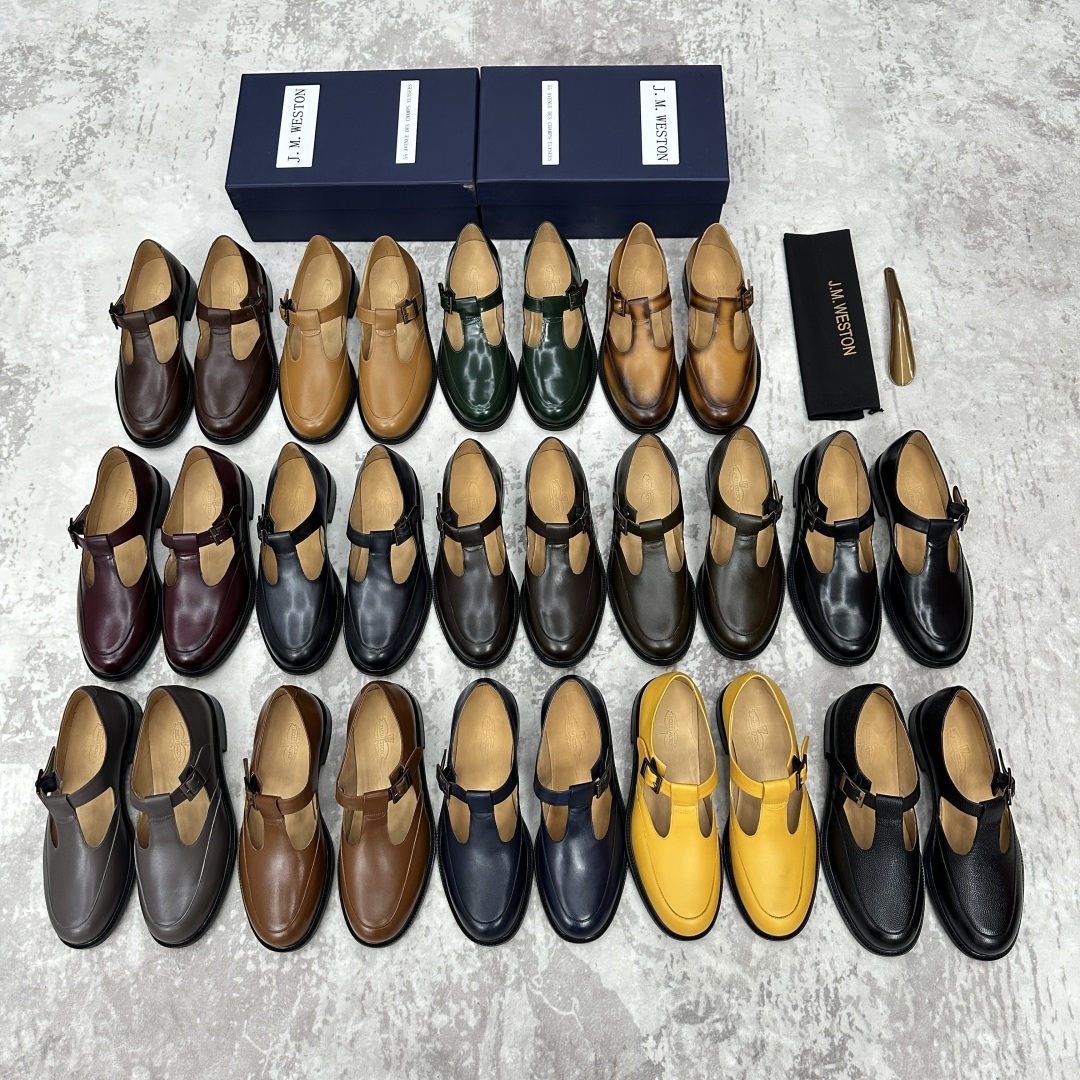 💋💍J.M.Westo*n 威士-顿 品牌经典 180 系列乐福鞋皮鞋 法国顶级皮鞋品牌