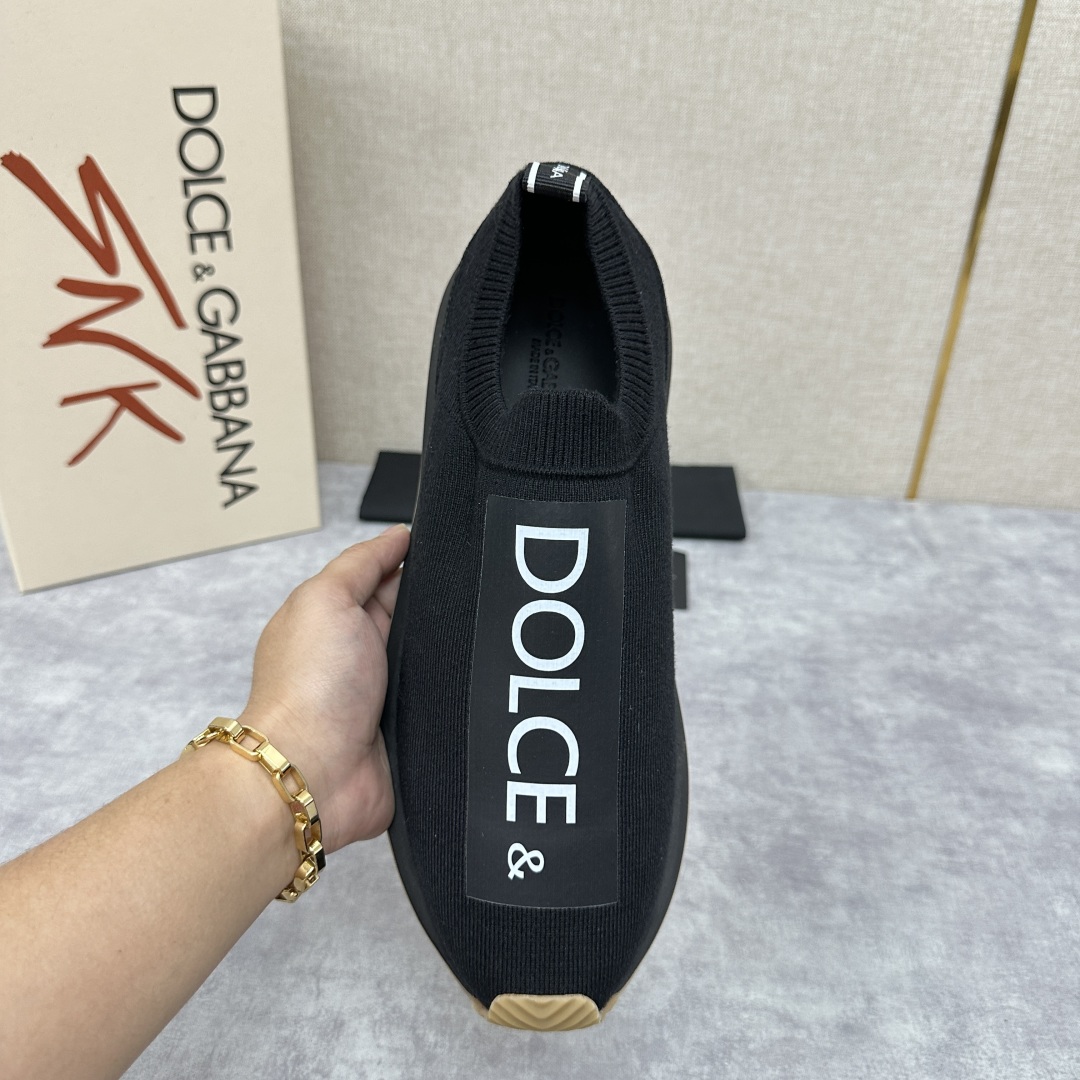 💋💍DG 家新品   Dolce &Gabban*  杜嘉～班纳  Cushion 运动乐福鞋，飞织印花