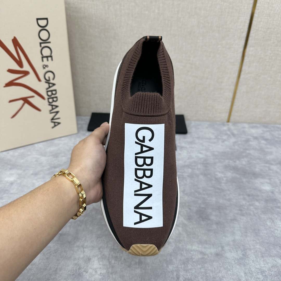 💋💍DG 家新品   Dolce &Gabban*  杜嘉～班纳  Cushion 运动乐福鞋，飞织印花