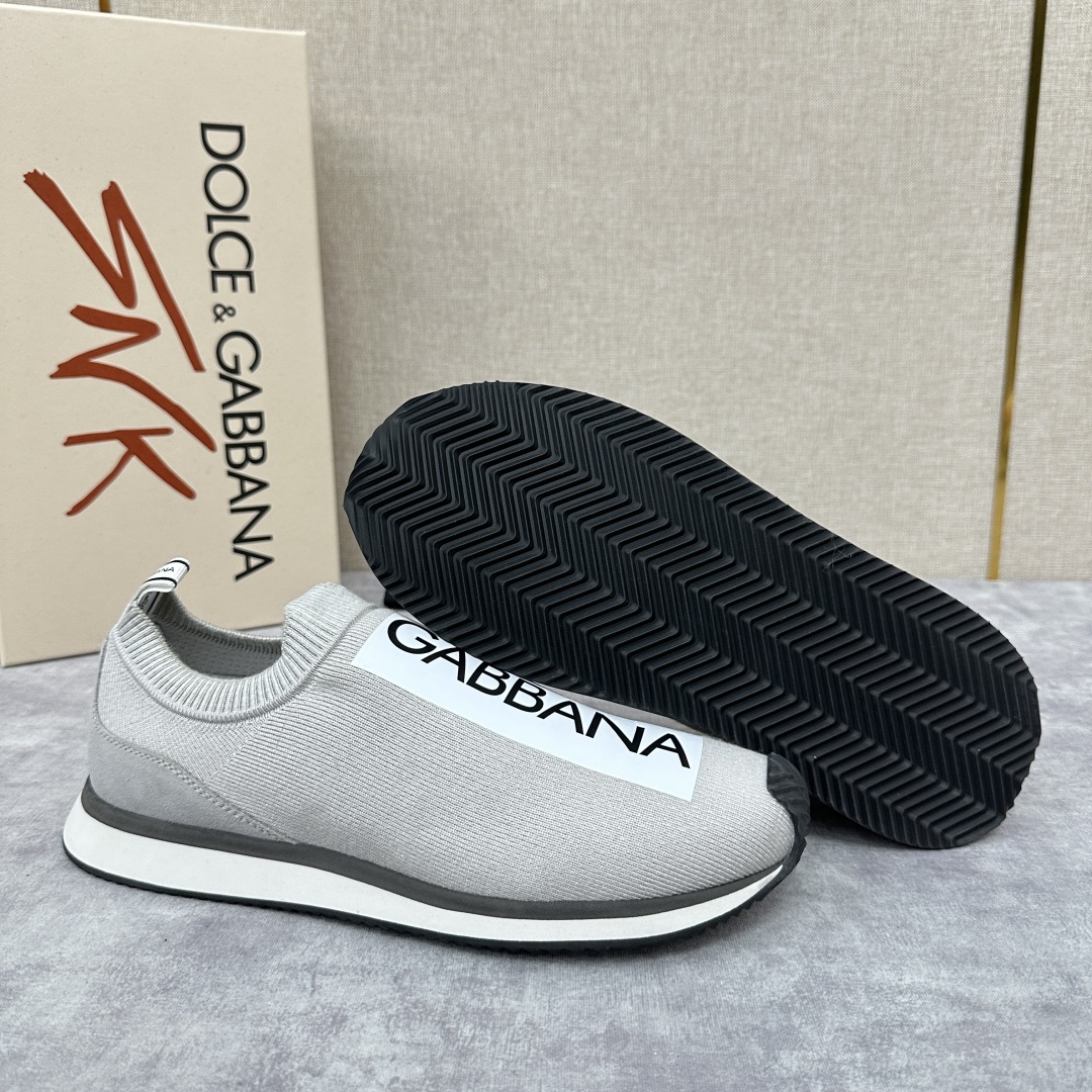 💋💍DG 家新品   Dolce &Gabban*  杜嘉～班纳  Cushion 运动乐福鞋，飞织印花