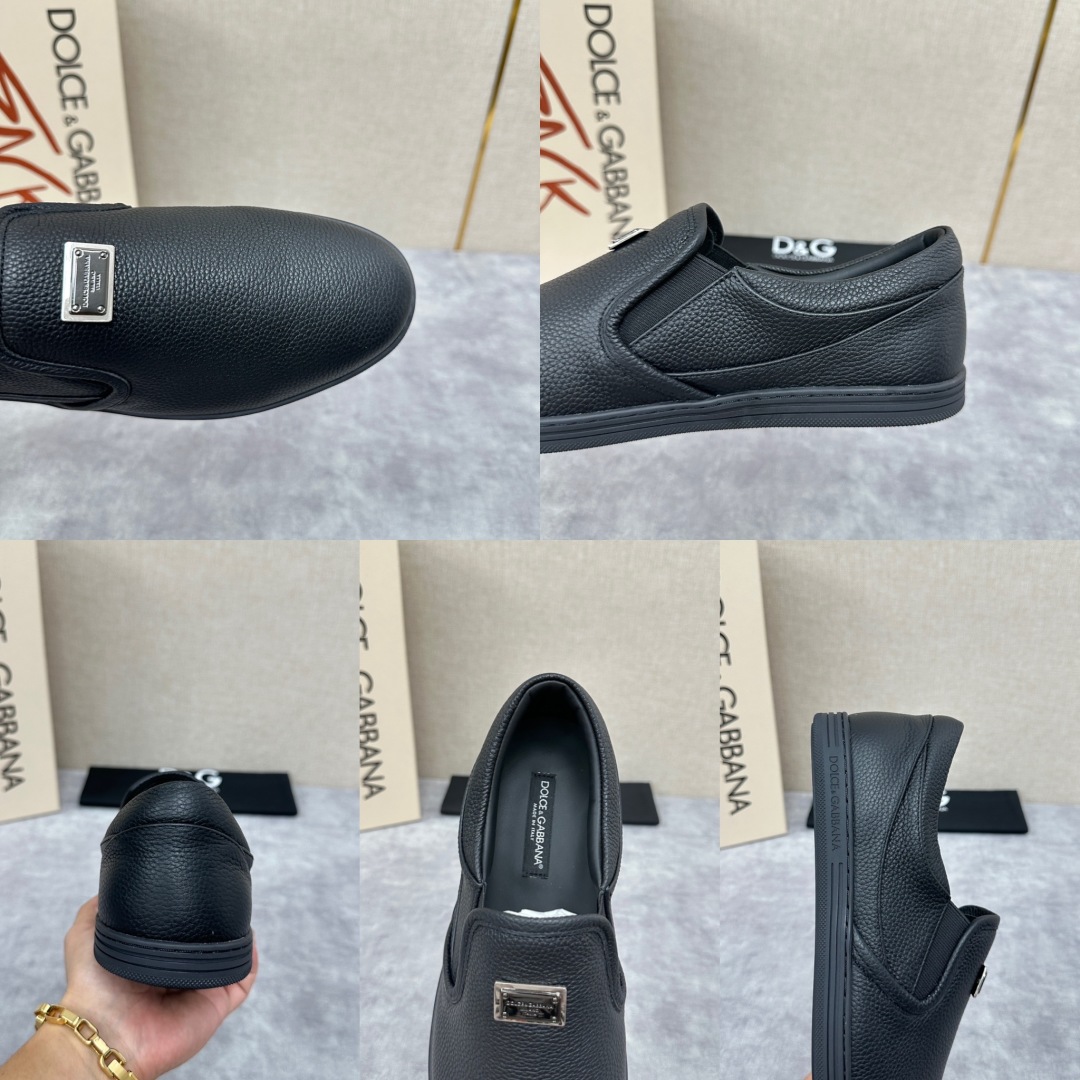 💋💍DG 家新品  牛皮套脚乐福鞋   官方  6200，全新 New Florio 系列软质休闲乐福鞋