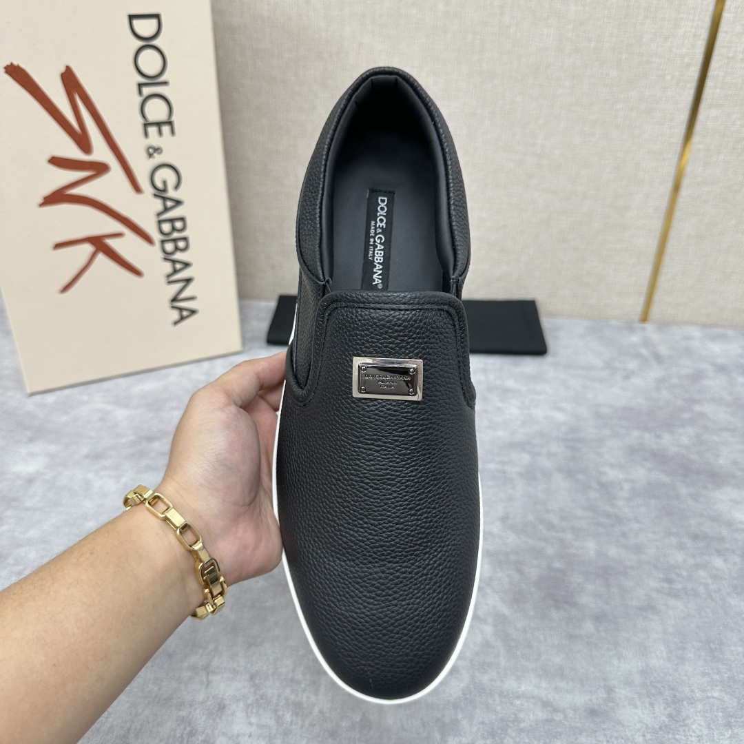 💋💍DG 家新品  牛皮套脚乐福鞋   官方  6200，全新 New Florio 系列软质休闲乐福鞋