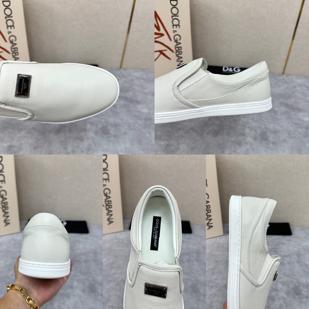 💋💍DG 家新品  牛皮套脚乐福鞋   官方  6200，全新 New Florio 系列软质休闲乐福鞋