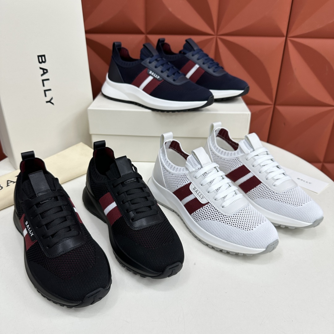 💋💍BL家新品  BAL*Y  Outline系列  男土针织运动鞋，以跑鞋为灵感，选用高科技柔软针织面
