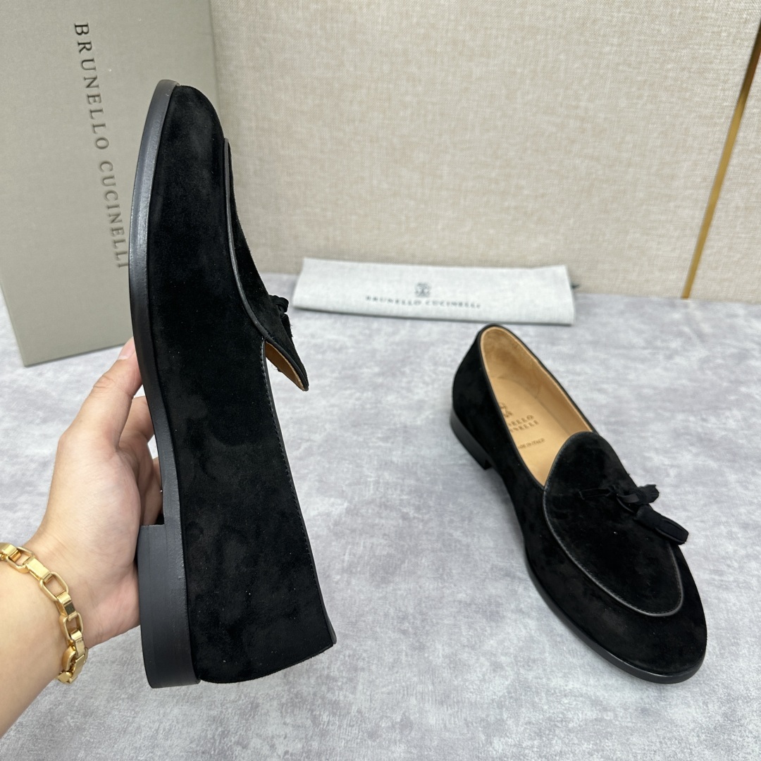 💋💍BC家 新品上架 Brunello Cucinell* 流苏乐福鞋皮鞋 官方 9,500