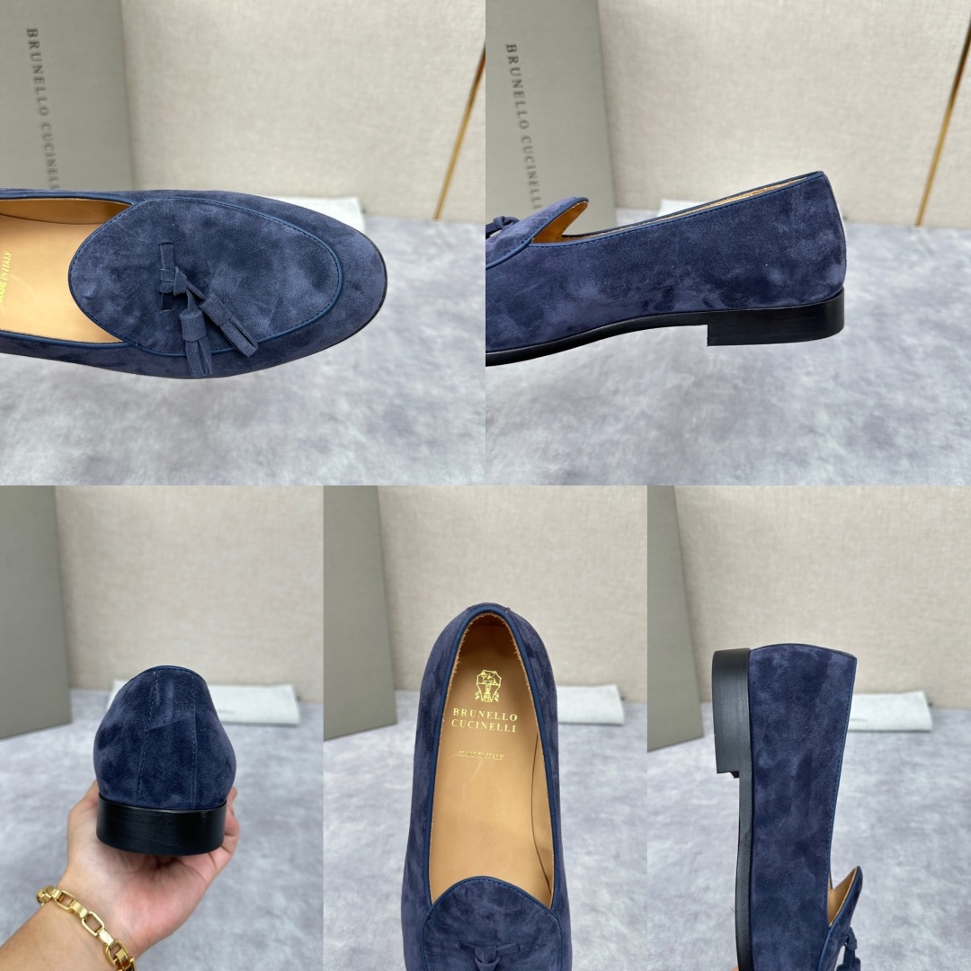 💋💍BC家 新品上架 Brunello Cucinell* 流苏乐福鞋皮鞋 官方 9,500