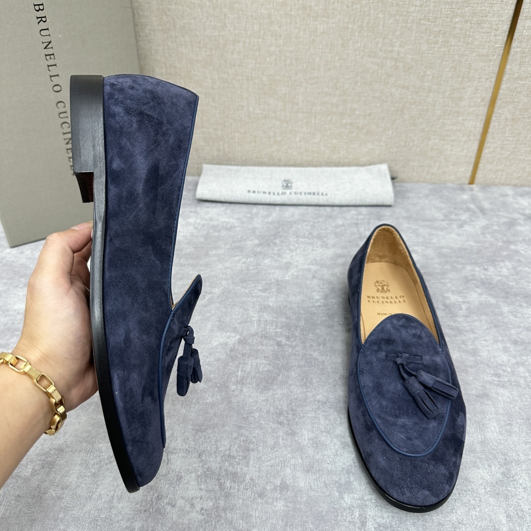 💋💍BC家 新品上架 Brunello Cucinell* 流苏乐福鞋皮鞋 官方 9,500
