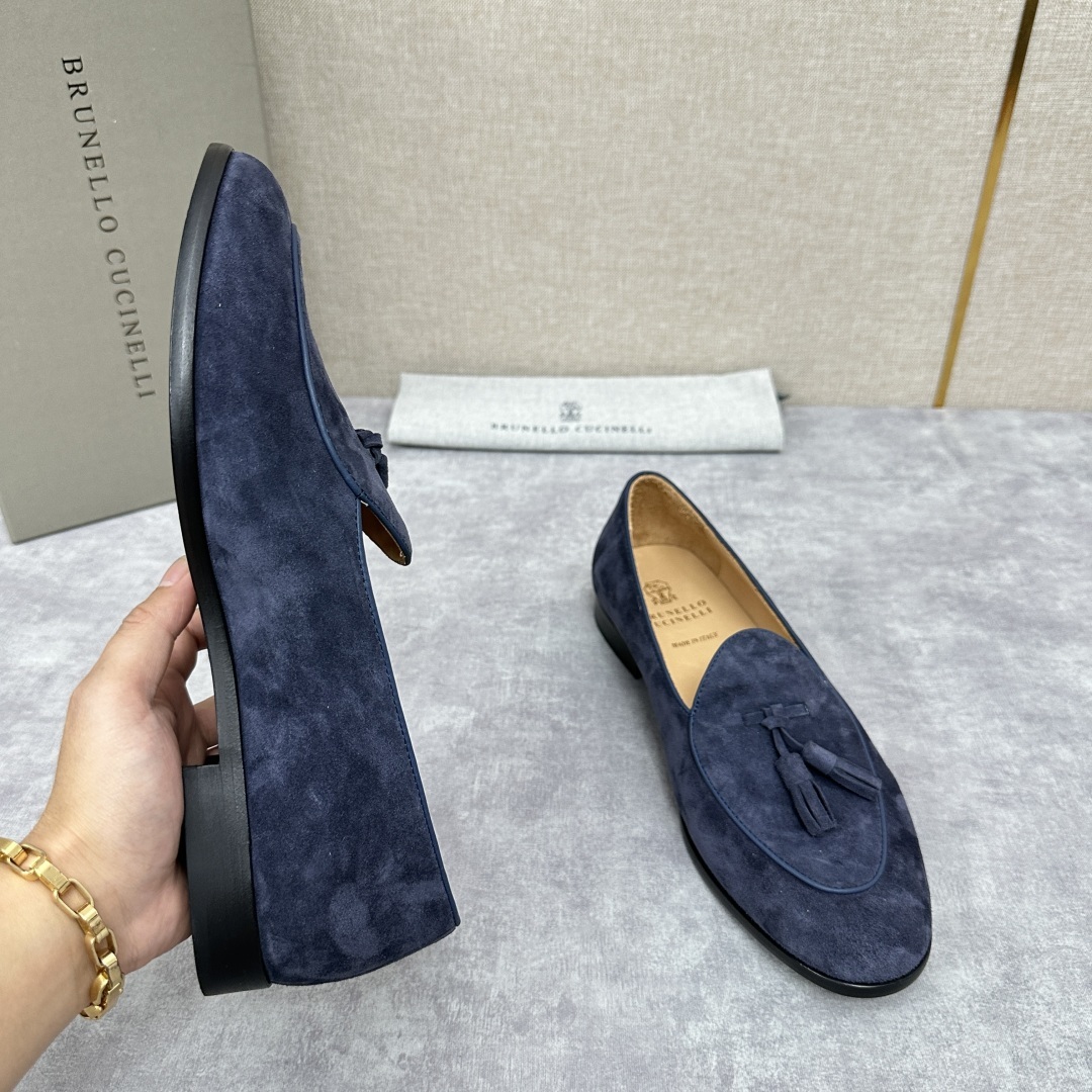 💋💍BC家 新品上架 Brunello Cucinell* 流苏乐福鞋皮鞋 官方 9,500