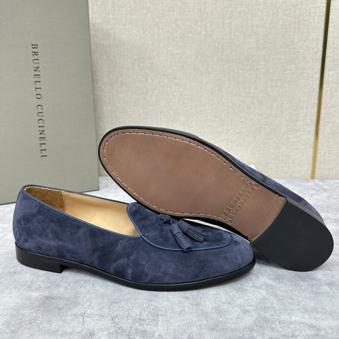 💋💍BC家 新品上架 Brunello Cucinell* 流苏乐福鞋皮鞋 官方 9,500