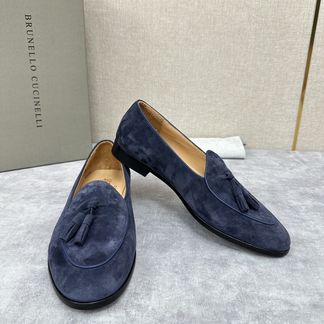 💋💍BC家 新品上架 Brunello Cucinell* 流苏乐福鞋皮鞋 官方 9,500