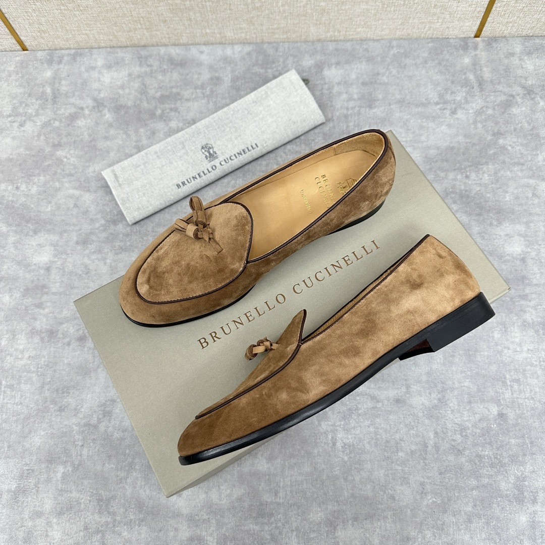 💋💍BC家 新品上架 Brunello Cucinell* 流苏乐福鞋皮鞋 官方 9,500