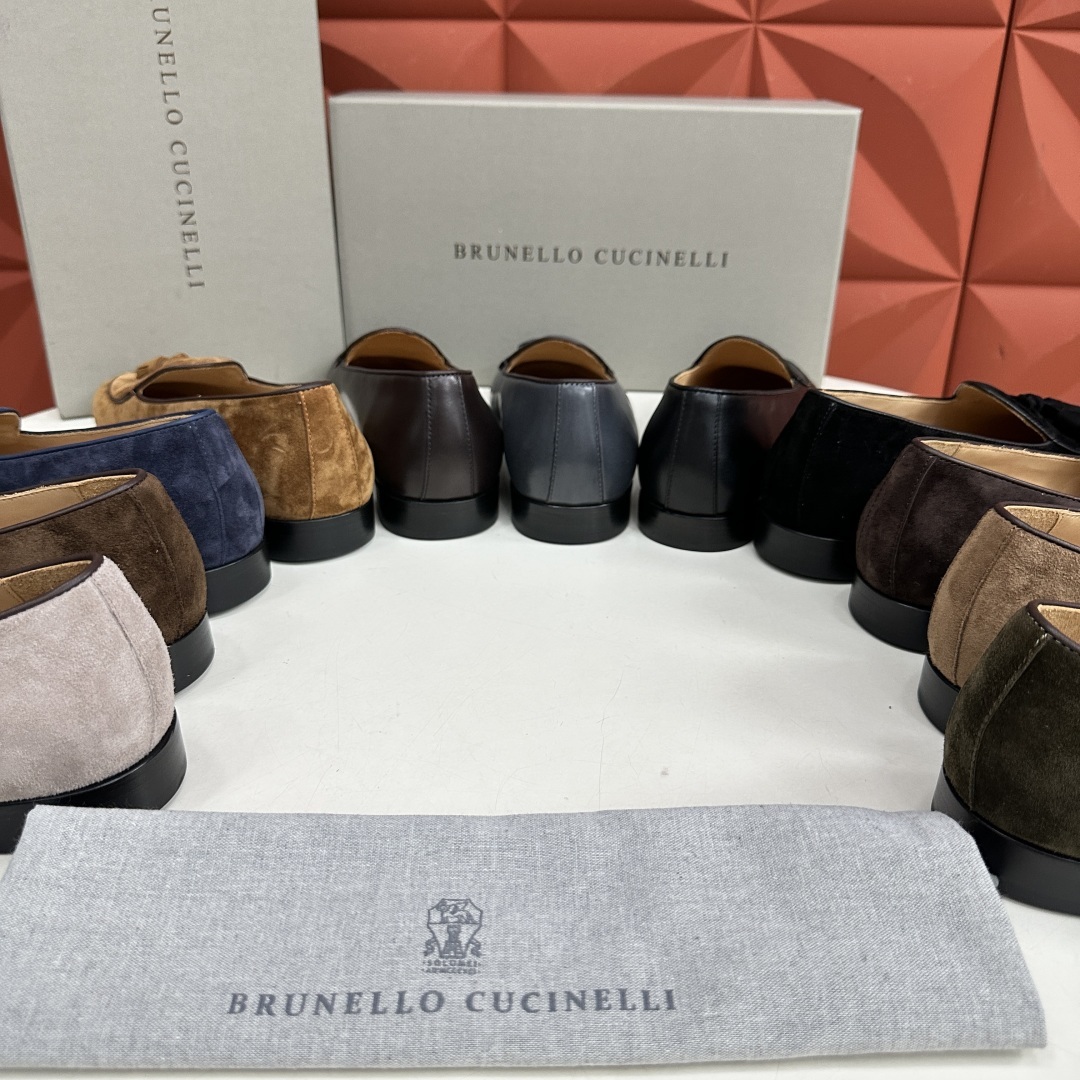 💋💍BC家 新品上架 Brunello Cucinell* 流苏乐福鞋皮鞋 官方 9,500