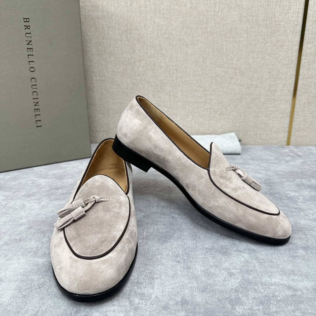 💋💍BC家 新品上架 Brunello Cucinell* 流苏乐福鞋皮鞋 官方 9,500