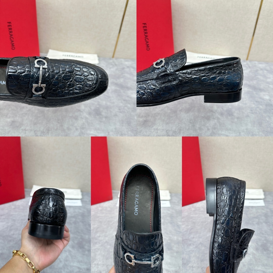 💋💍SF家 菲拉~格慕FERRAGAM* 新品乐福鞋皮鞋 莫卡辛鞋 官方8,600