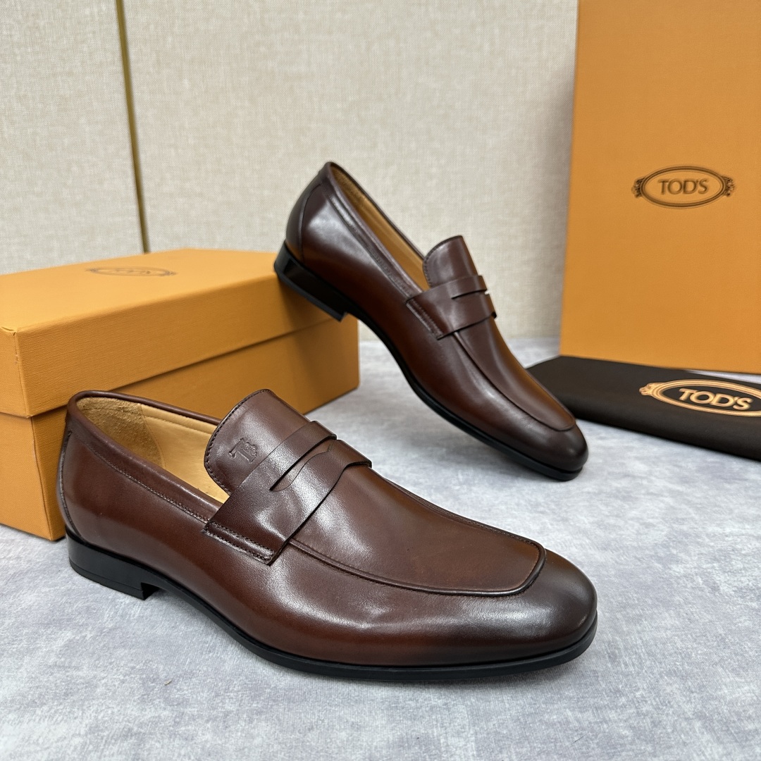 💋💍TOD*S 新品   托德-斯  皮革乐福鞋皮鞋    官方   6,600   本款乐福鞋设计简约