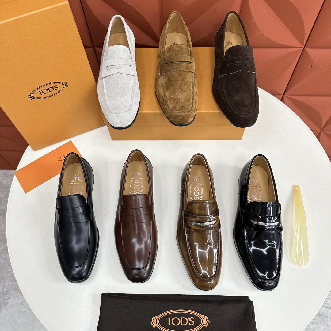 💋💍TOD*S 新品   托德-斯  皮革乐福鞋皮鞋    官方   6,600   本款乐福鞋设计简约