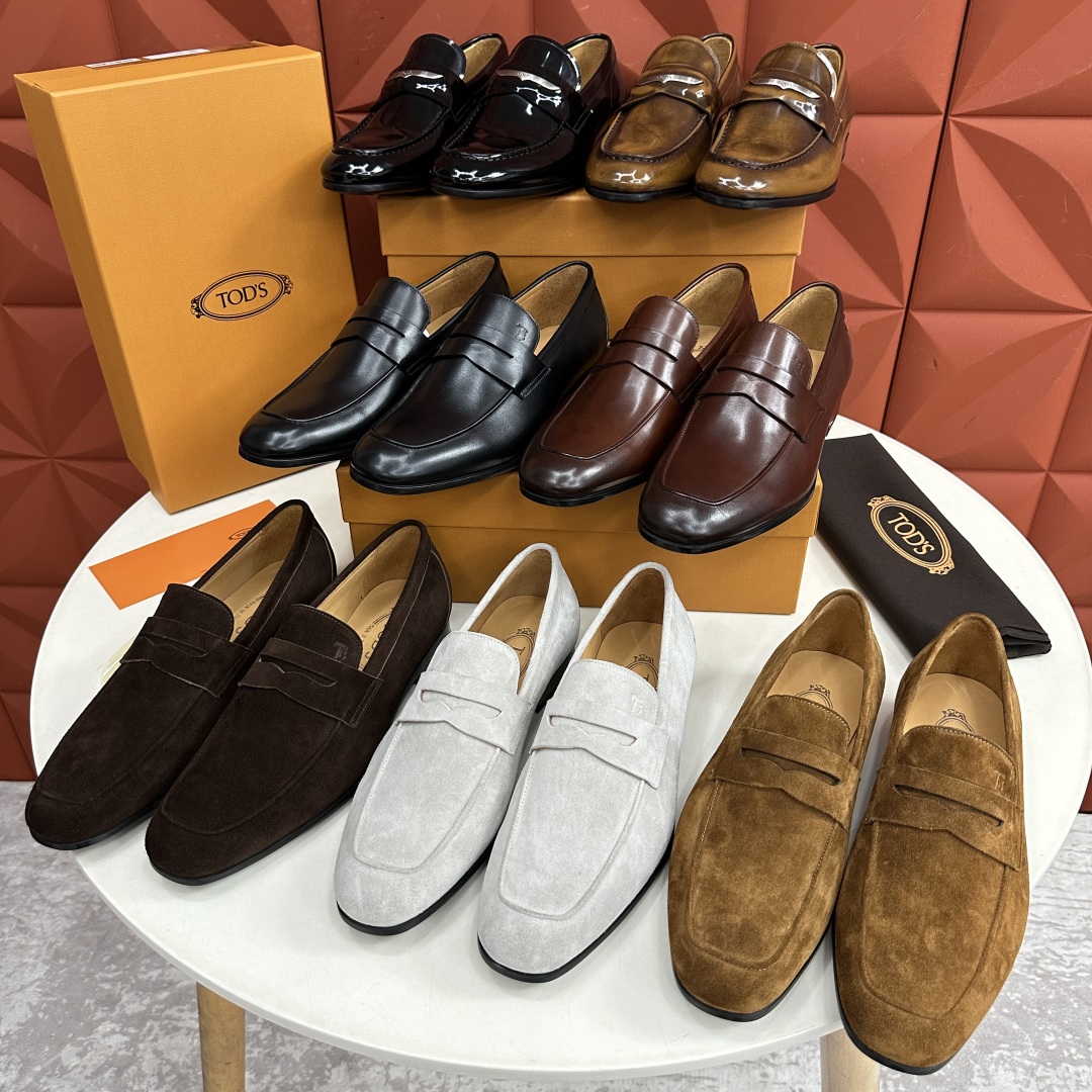 💋💍TOD*S 新品   托德-斯  皮革乐福鞋皮鞋    官方   6,600   本款乐福鞋设计简约