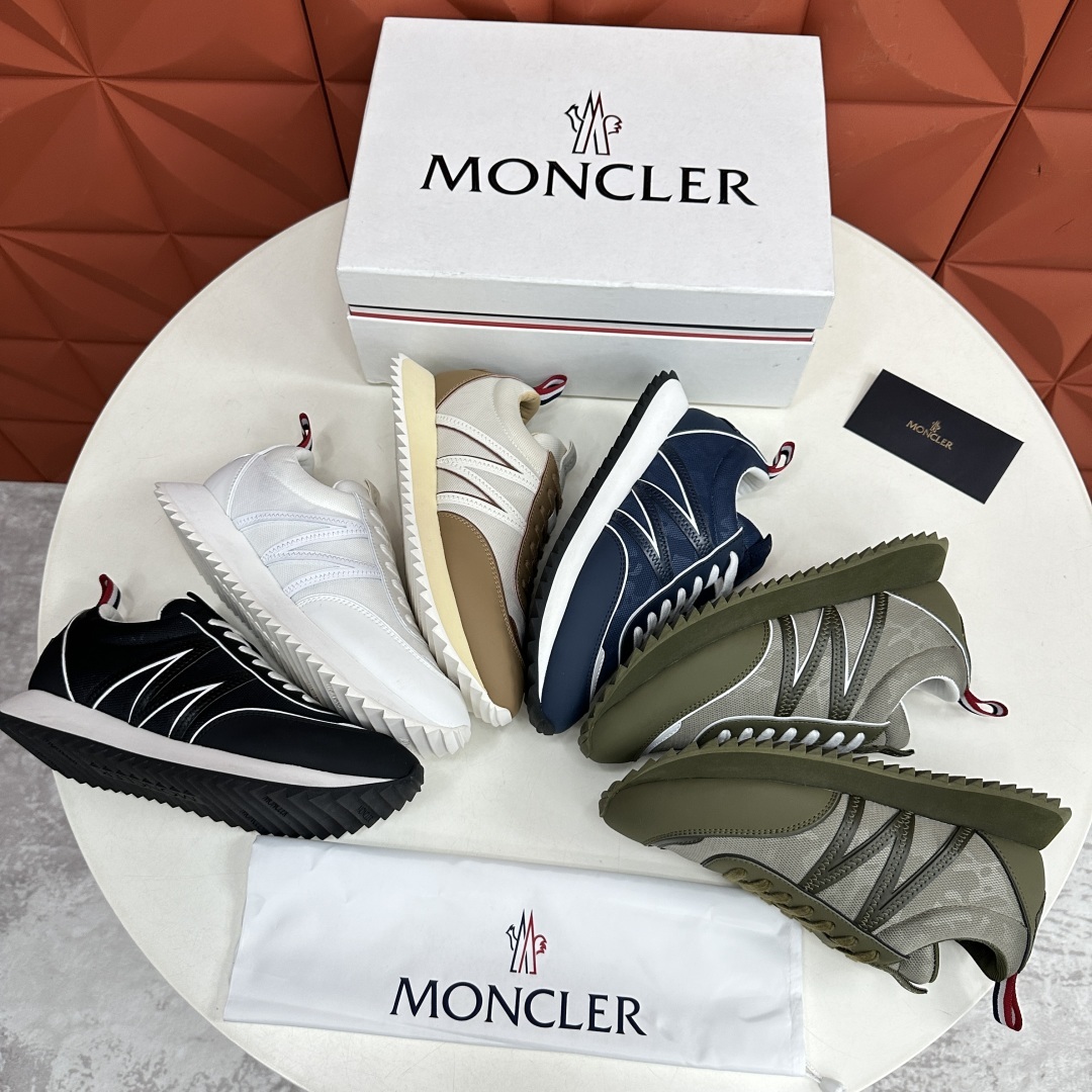 💋💍Moncle* 蒙-口 新品上新 潮奢盟可-睐男士 Pacey 运动鞋 官方 53