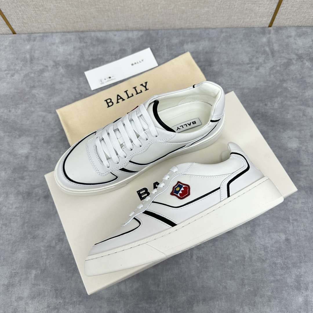 💋💍BL家新品  BAL*Y/巴-利 男士皮革休闲运动鞋出货
，经典休闲运动鞋型，鞋面采用小牛皮和绒面皮